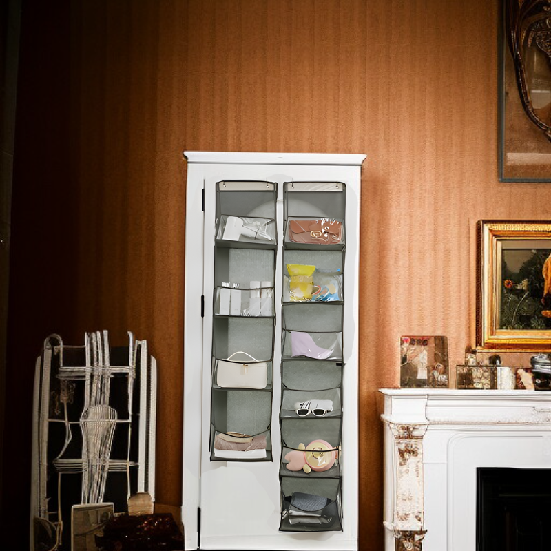 収納ハンギングバッグ壁掛けドア吊り下げ立体多層寮収納バッグ多機能衣類・おもちゃ収納バッグ