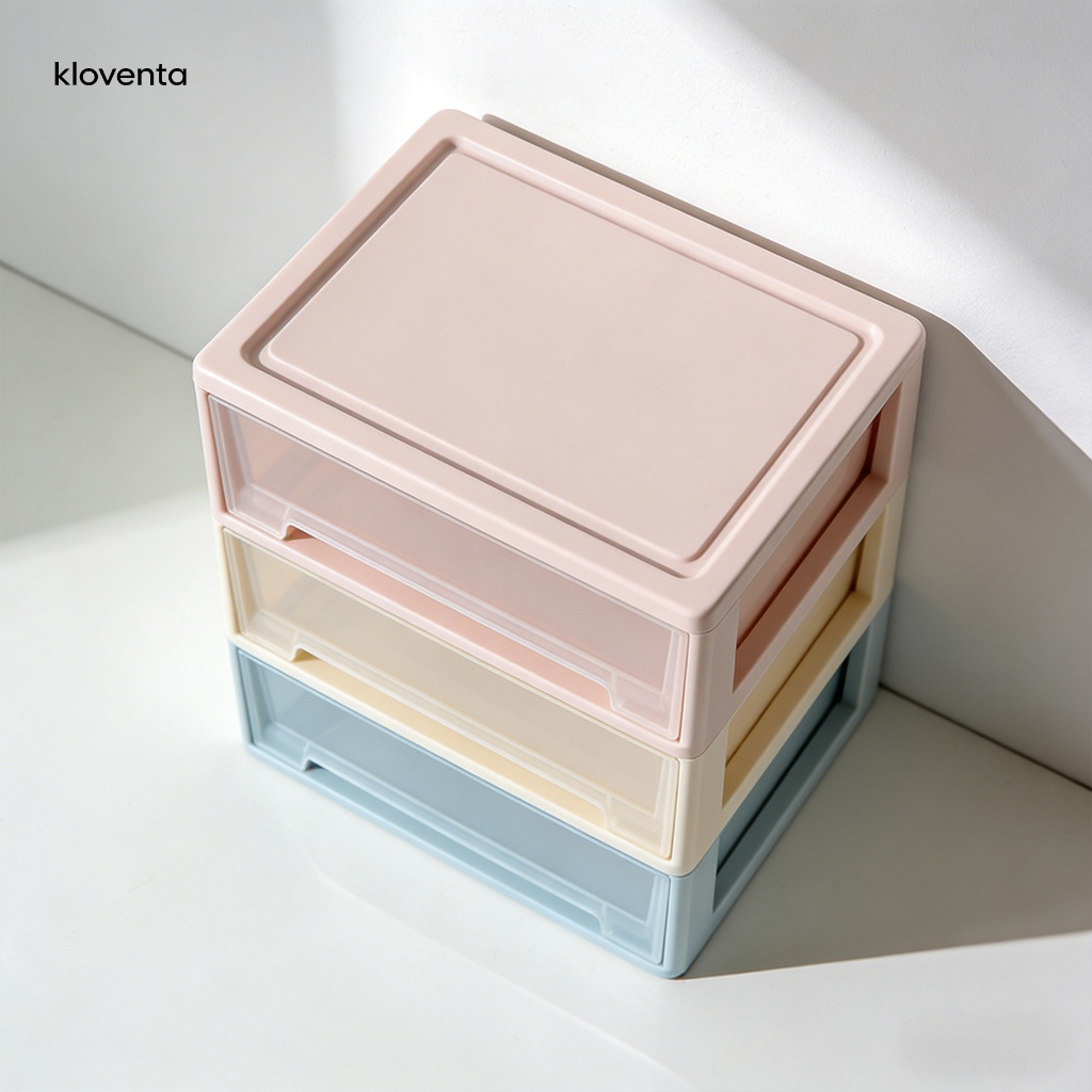 튼튼한 플라스틱 소재의 수납 상자