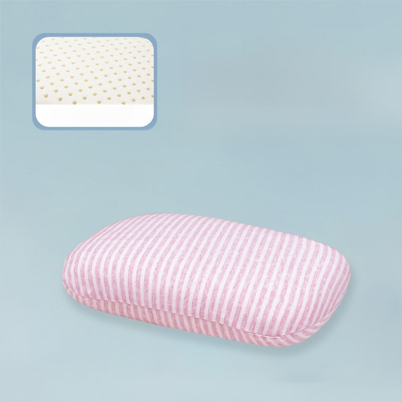 Mini portable latex sleeping pillow