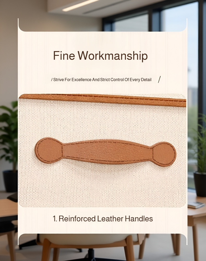 Durable storage container with handles and lid