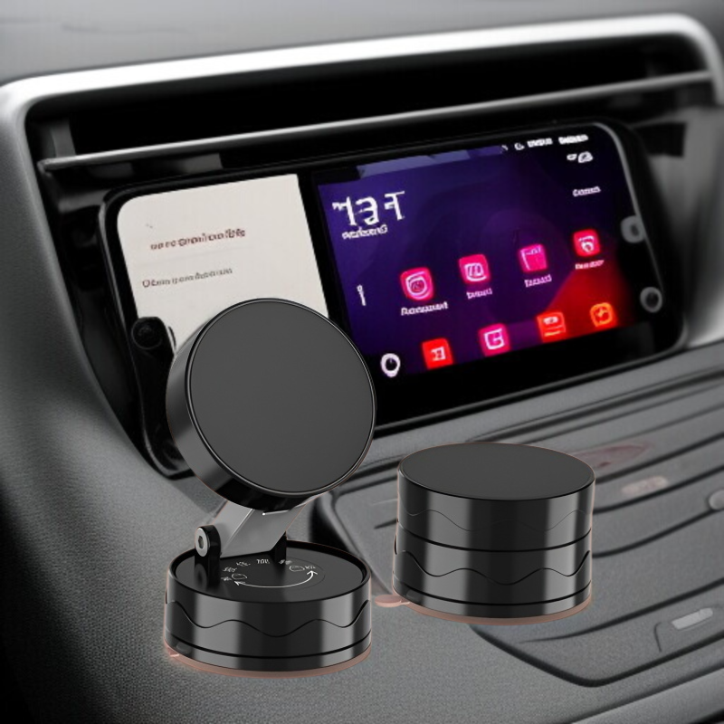 다기능 혁신 차량용 휴대폰 거치대 접이식 디자인 회전식 자석 거치대 사용편리