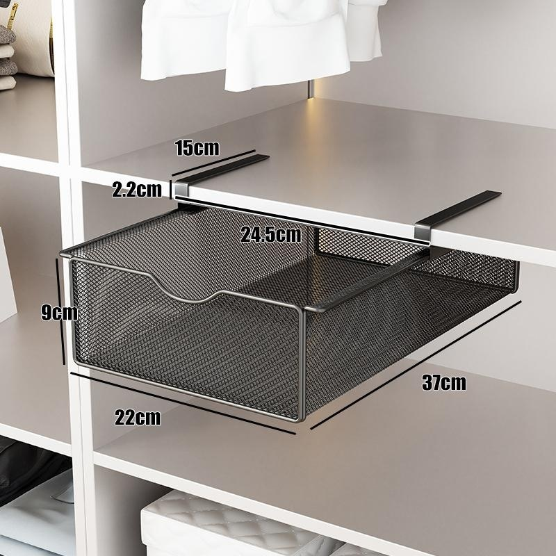 Hanging basket drawer storage