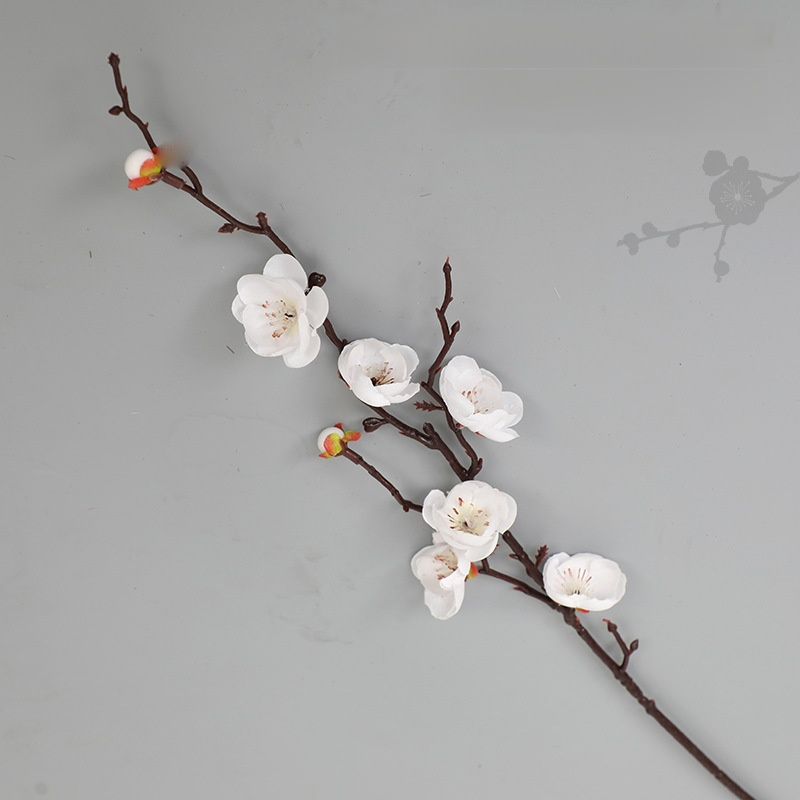 Artificial plum blossom branches