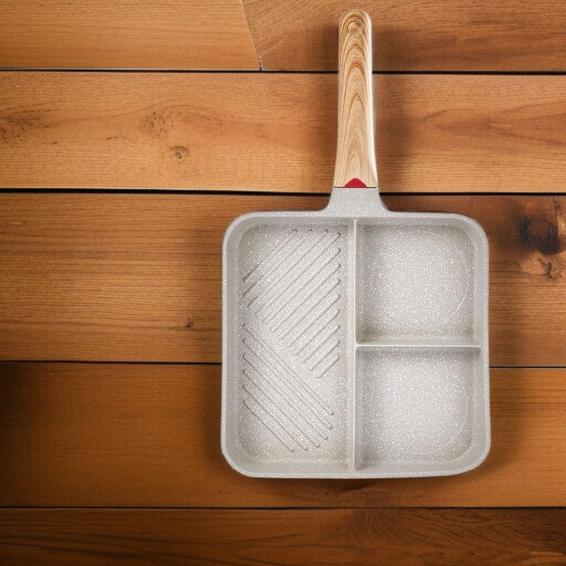 Multifunctional Medical Stone Breakfast Pan for Eggs and Pancakes