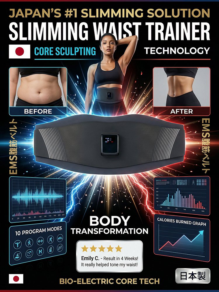 EMS Microcurrent Smart Slimming Waist Belt