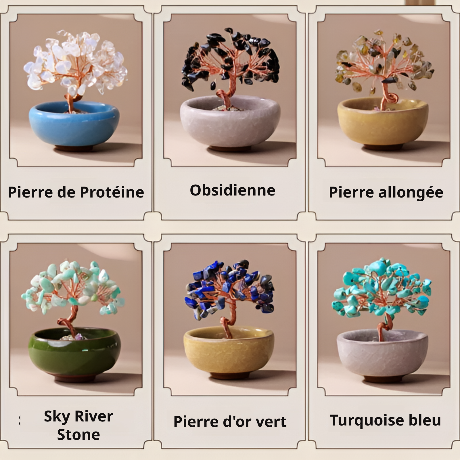Arbre Feng Shui avec pot de richesse