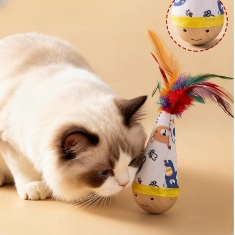Wobble Cat Toy – Boredom Buster