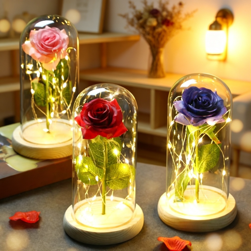 Rose lamp