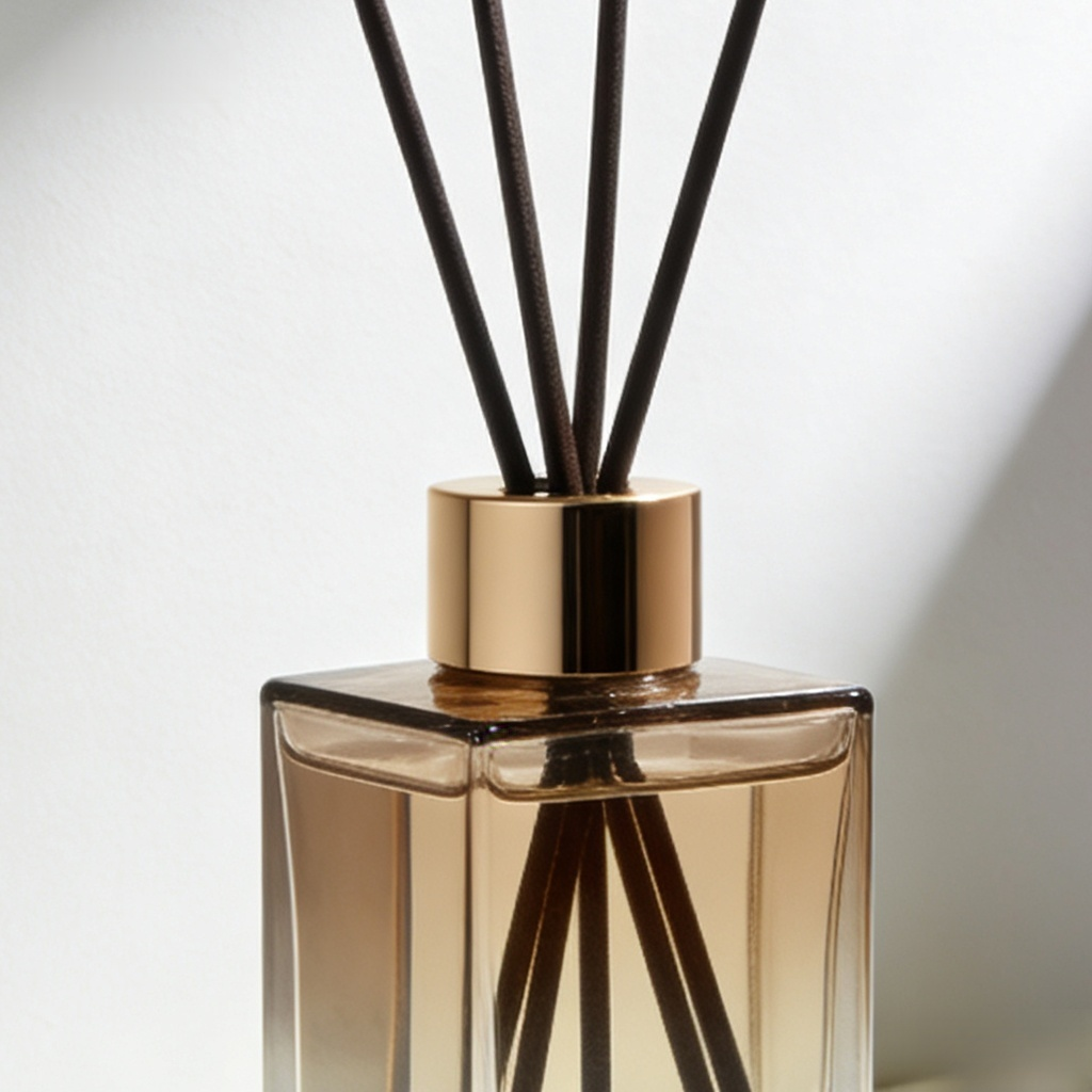 Elegant bedroom aromatherapy ornament on nightstand