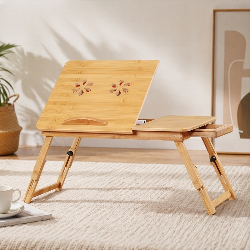 Table d'ordinateur portable pour lit Support pour ordinateur portable