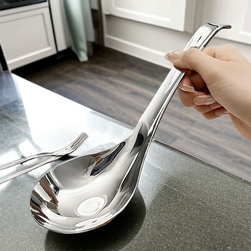 Household Rice Spoon Spoon 304 Stainless Steel Thickened Household Food Grade