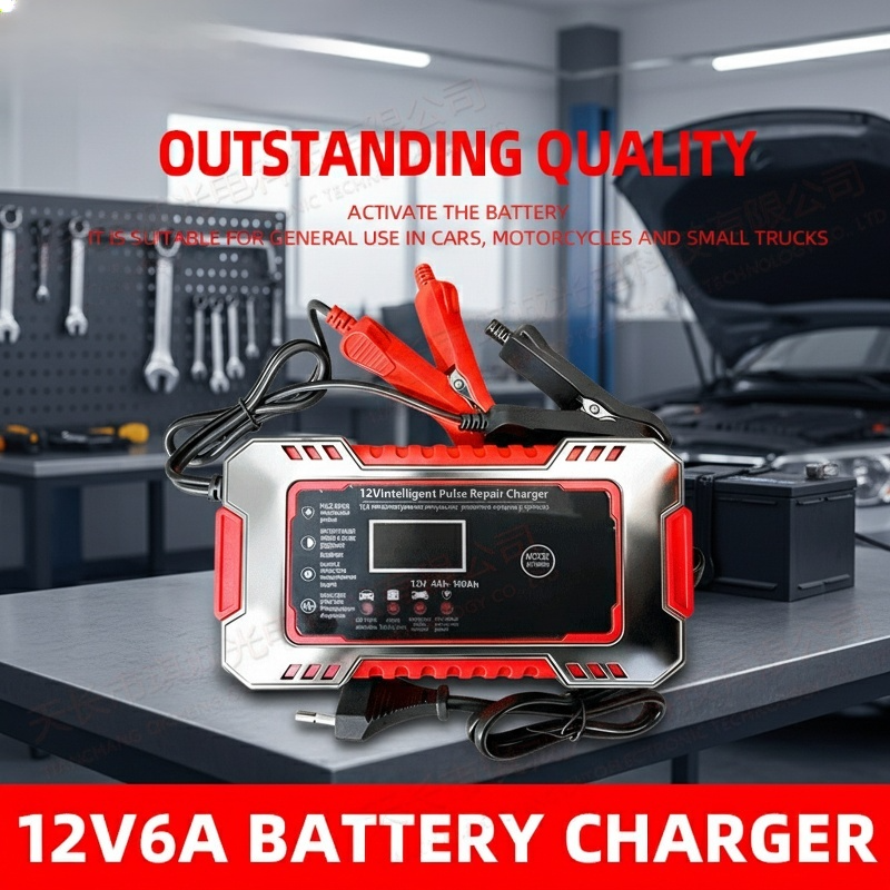 High-Efficiency Battery Repair Charger for Cars