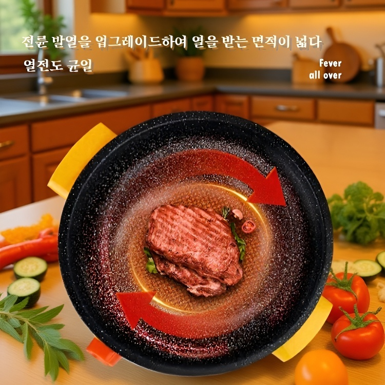 다용도 아웃도어 휴대용 바베큐 전용 전기불판 고기 굽기 노브 자 바베큐 오븐
