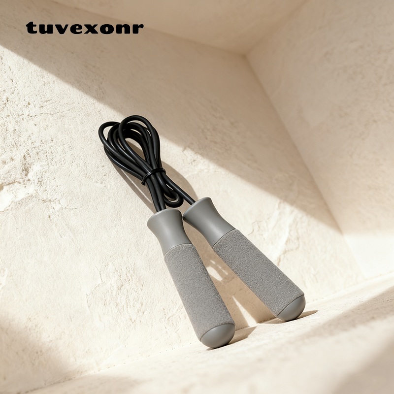 미끄럼 방지 핸들 점프 로프 (3개)