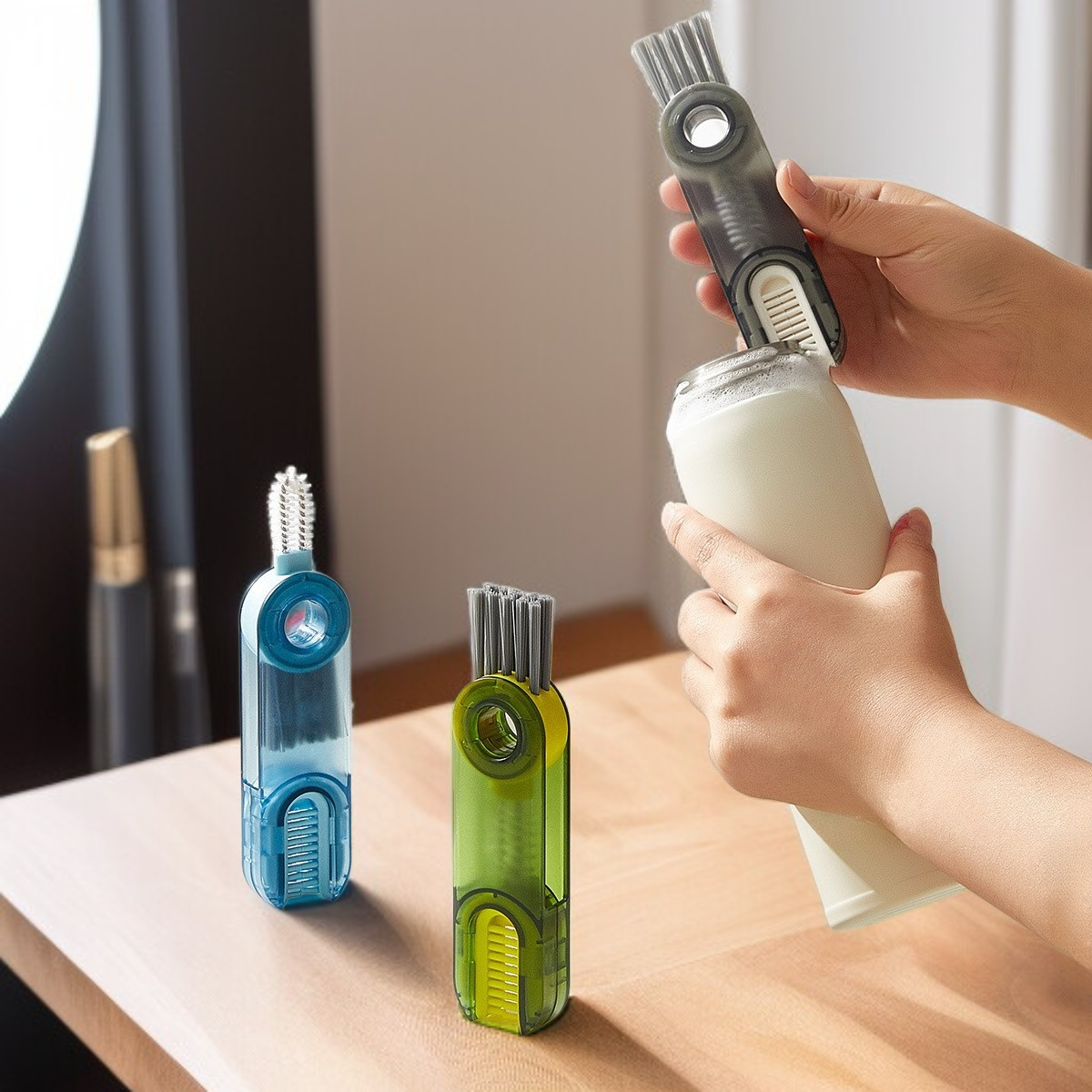 U자형 컵형 브러시