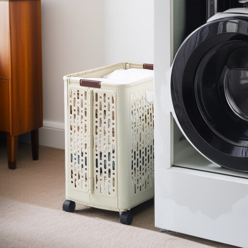 Cesta de ropa sucia doméstica de gran capacidad