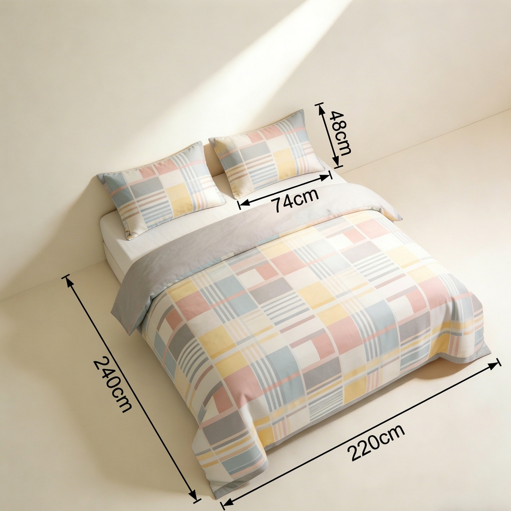 掛け布団カバーの質感とデザイン