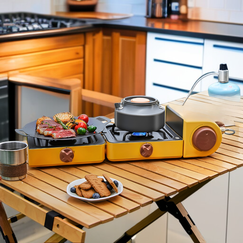 Quick Storage Backpack Stove, Minimalist Design Multi-Purpose Camping Essential