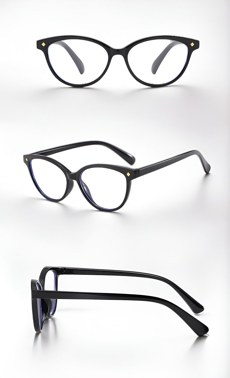 Modny design okularów HD do czytania