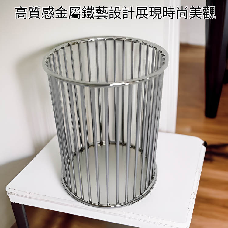美觀金屬鐵藝筆筒多功能辦公收納籃