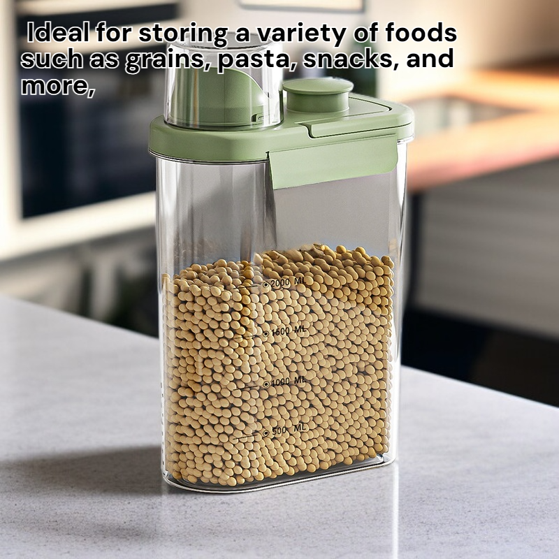 Food-Grade Transparent Airtight Storage Tank Kitchen Fresh-Keeping Box