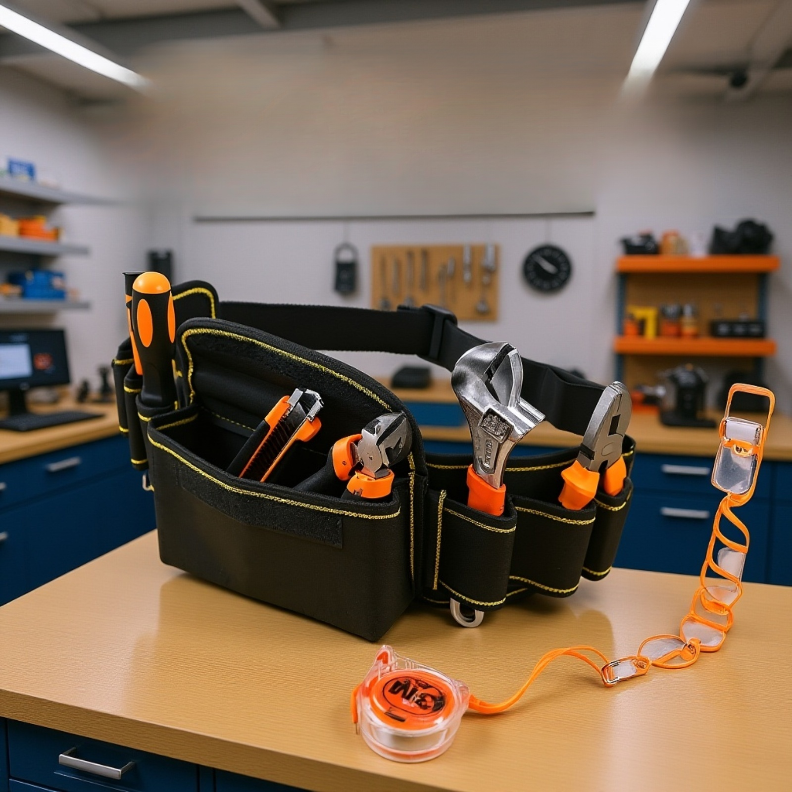 Multi pocket tool storage bag