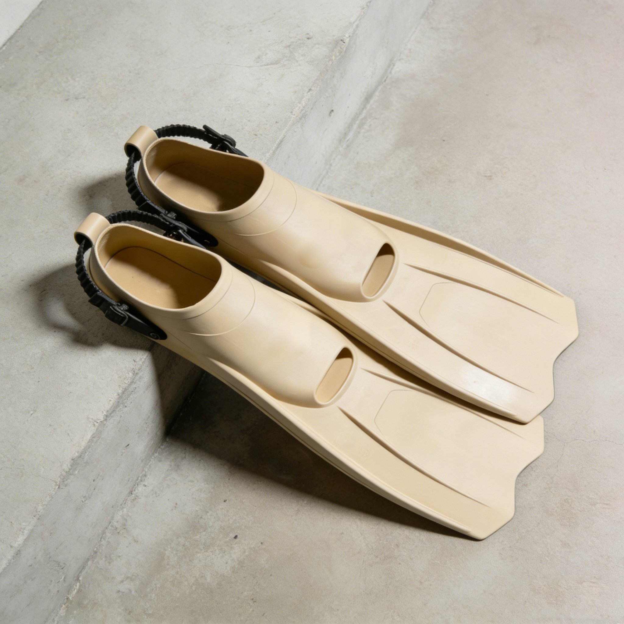 ダイビングフィン着用イメージ