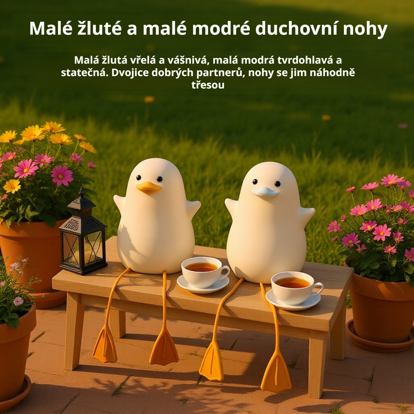  Silikonová pat lampička k posteli, roztomilé kachňátko, noční světlo
