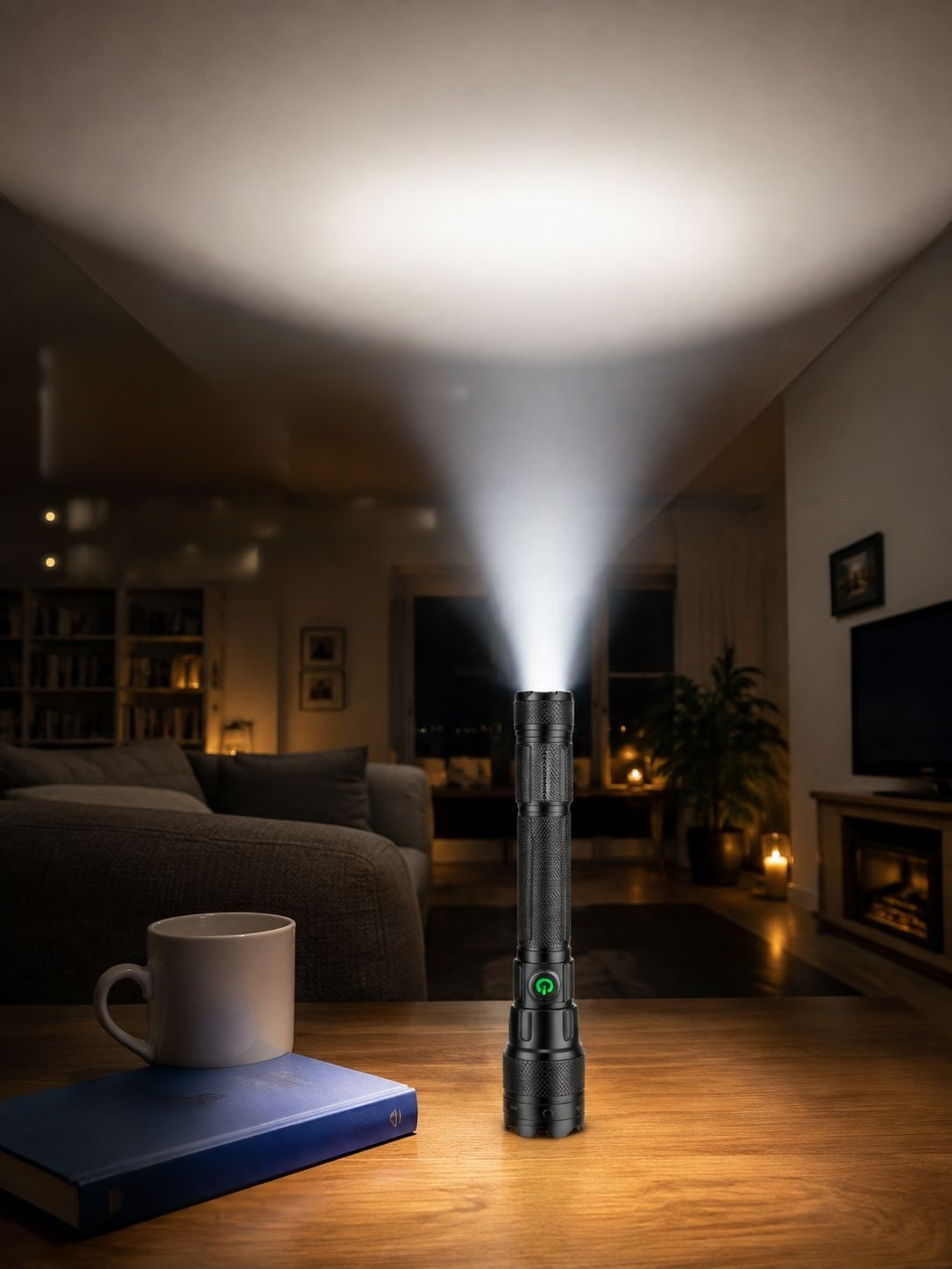 Taschenlampe mit langlebigem Akku
