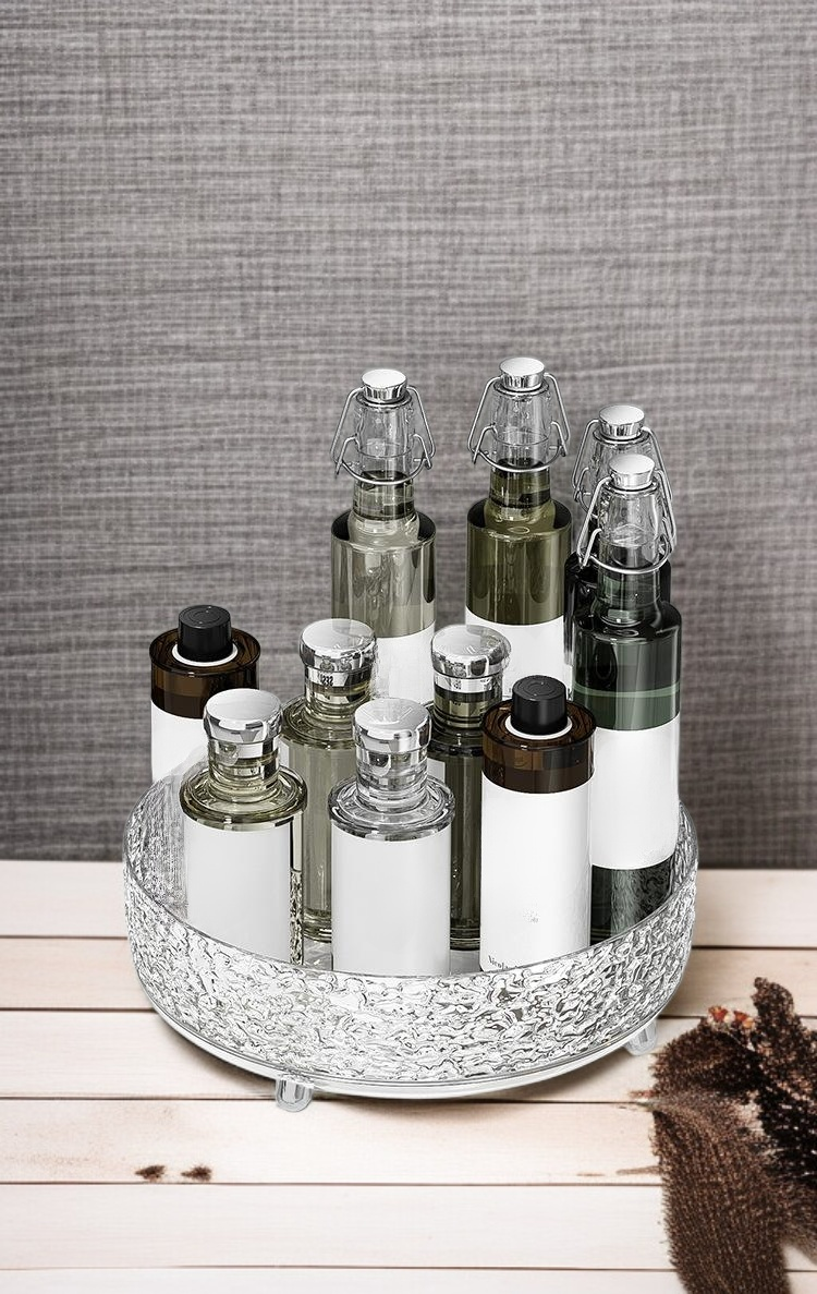 욕실에서 사용 가능한 회전형 수납함