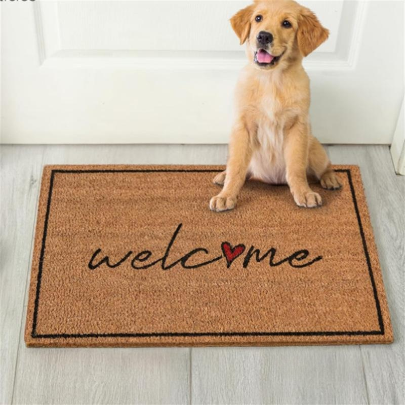 심플 실크 원형 매트 