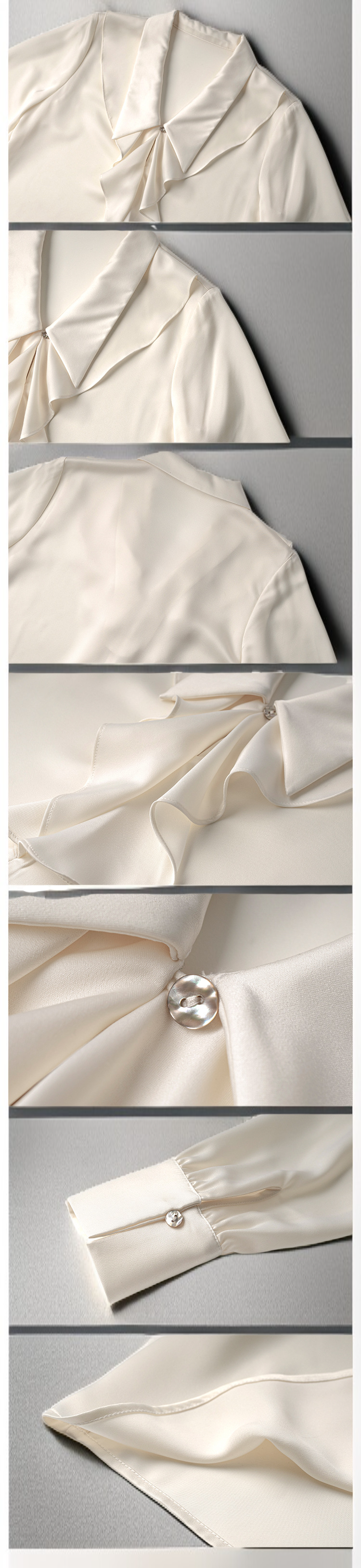 甘さ際立つフリルブラウス・コーディネート例