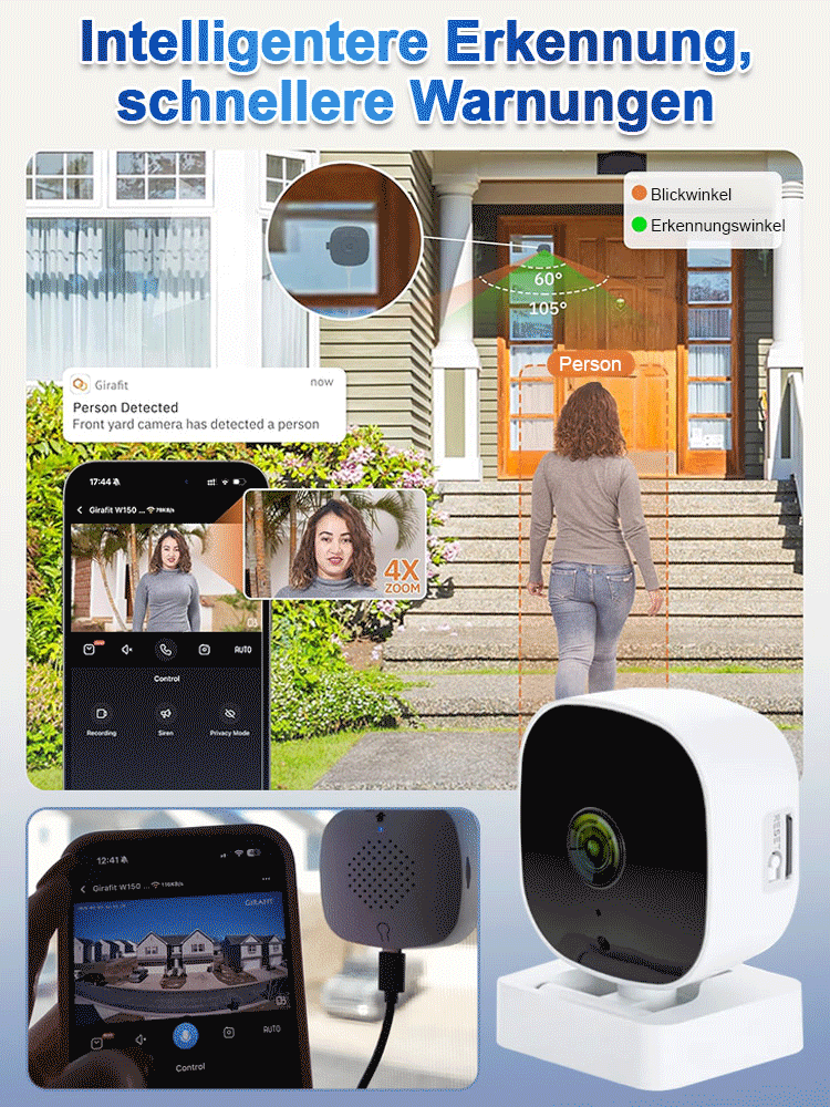 Versteckte Fensterüberwachungskamera