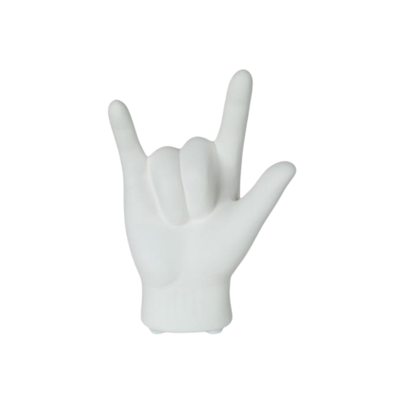 손 모양의 보석 보관 장식품