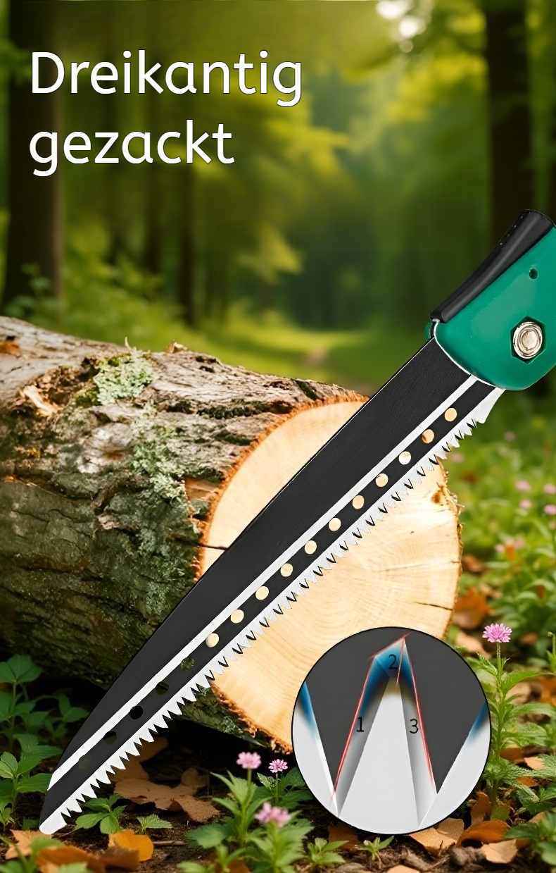 Handsäge mit ergonomischem Griff für komfortables Arbeiten