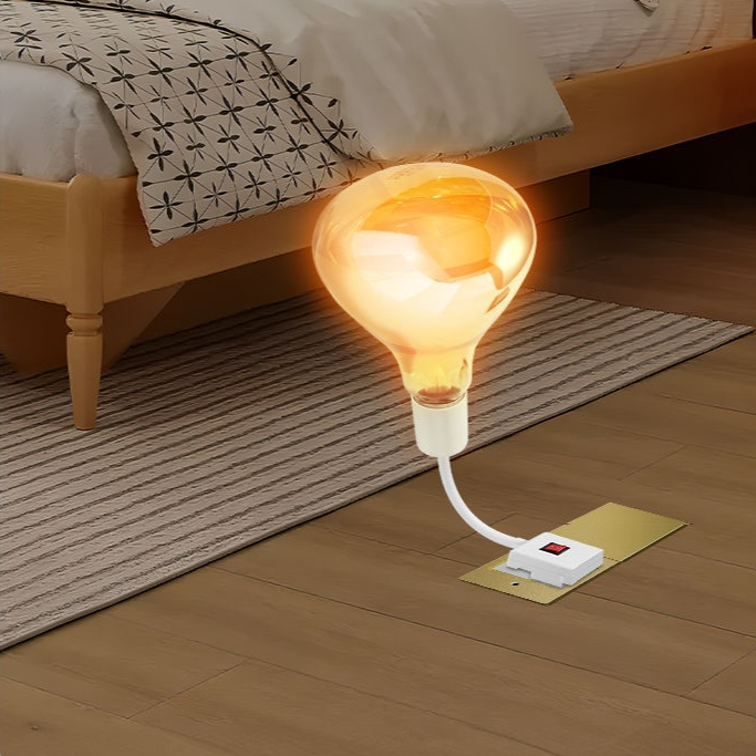 Universal lamp holder explosion-proof heating bath heater lamp