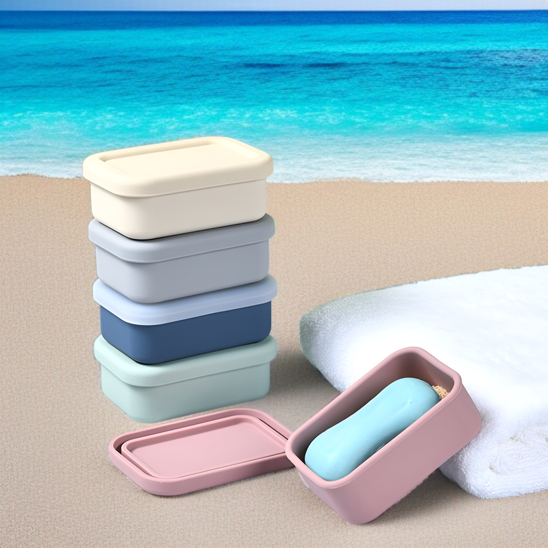 石鹸ケース 石鹸置き ソープディッシュ 石鹸ホルダー 収納ケース ソープホルダー トラベルケース 石鹸 ポータブル 石鹸入れ