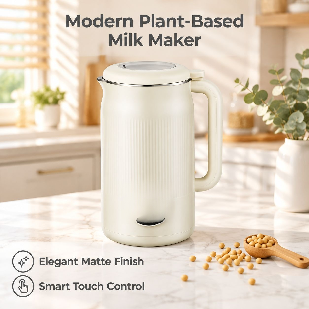 Smart Filterless Soybean Milk Machine for Home