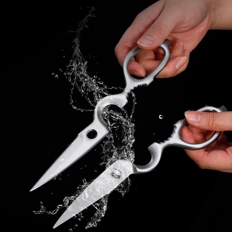 Edelstahl Küchenschere Full Schmiede Knochen Hühnerschneider Flaschenöffner