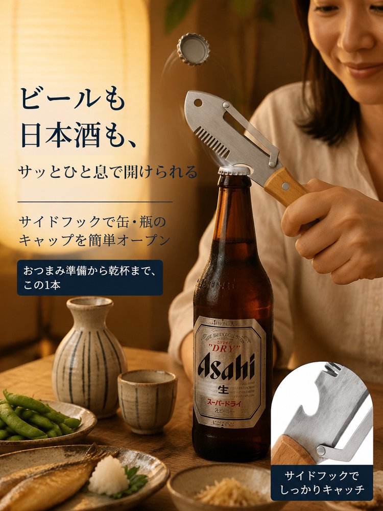 多機能ステンレスピーラー