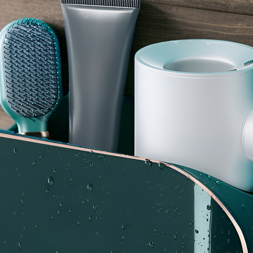 Heavy Duty Multifunctional Hair Dryer Shelf for Bathroom