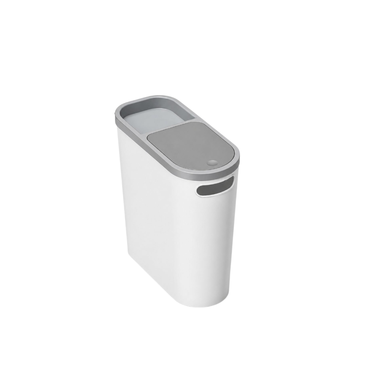 Push Lid Narrow Space Garbage Bin