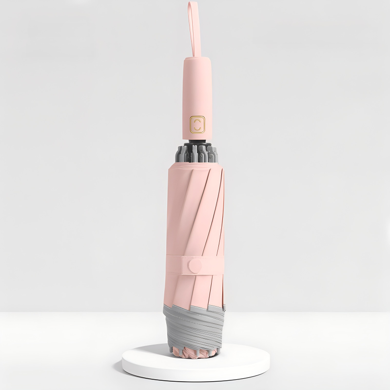 검정색 비닐 접이식 우산