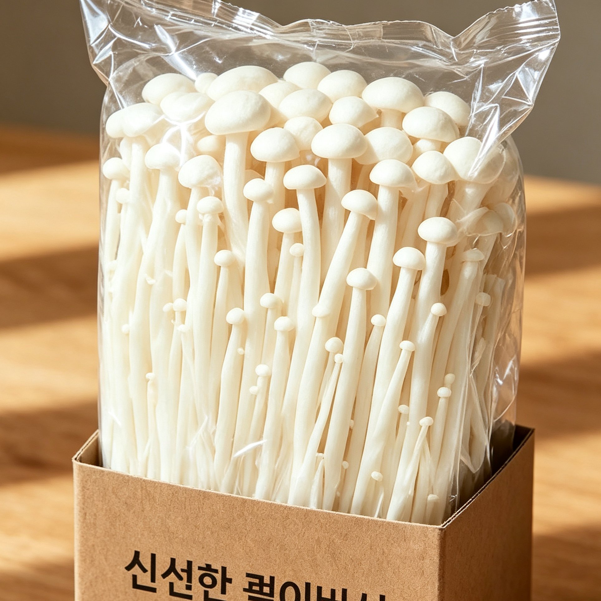 신선한 맛 팽이버섯
