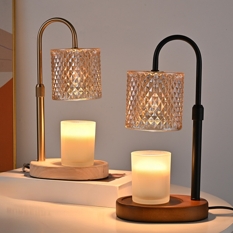 木藝香薰融蠟燈