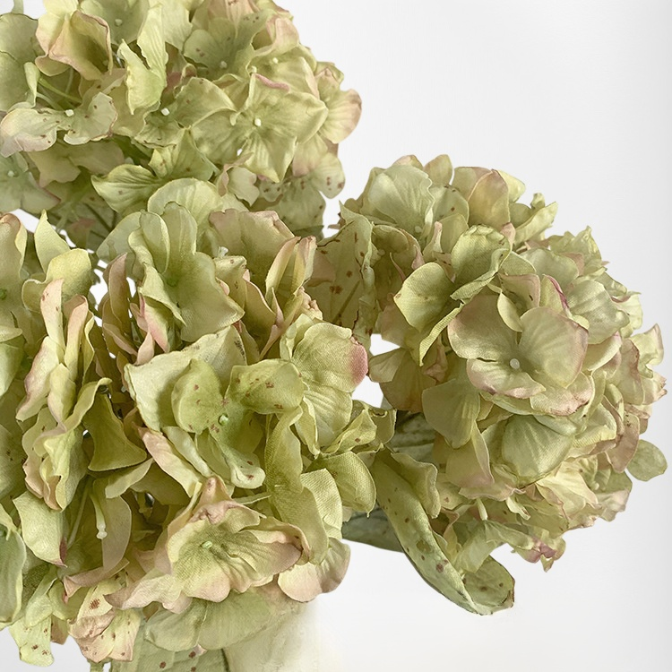 仿真乾花繡球花藝設計擺件