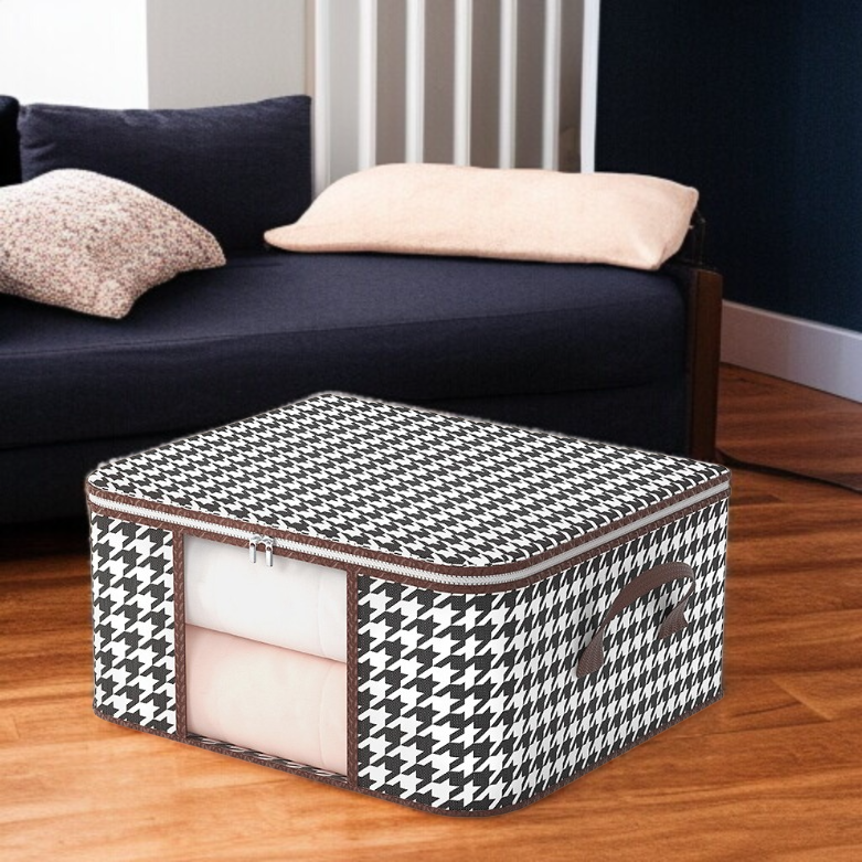 가정용 초대형 의류 정리 가방 면 이불 가방 수납함 방습 방진 수납 가방 전용 수납 이사 초대형 수납함