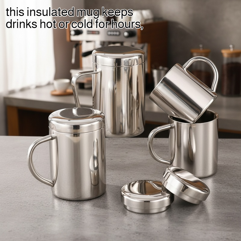 Thickened Insulated Cup with Lid