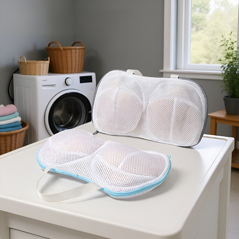  Thickened Mesh Laundry Bag for Bras – Anti-deformation Underwear Washing Pouch