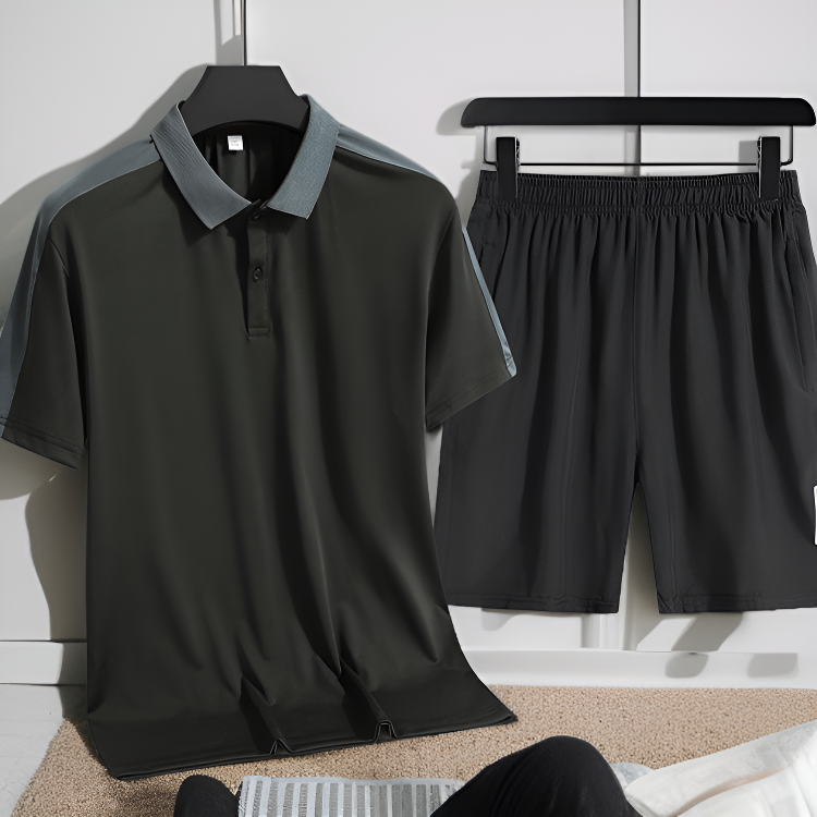 軽量アイスシルクスポーツ半袖セット